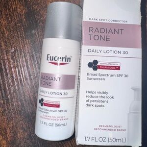 Eucerin Radiant Tone Dark Spot Corrector Daily Lotion SPF 30 1.7fl Oz  Exp 12/26